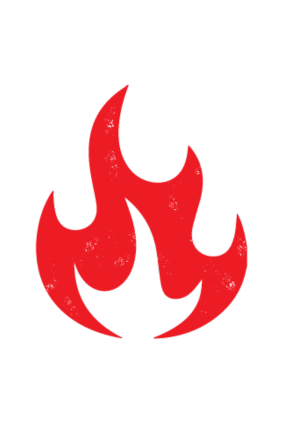 Pizza Pizza Logo Flame